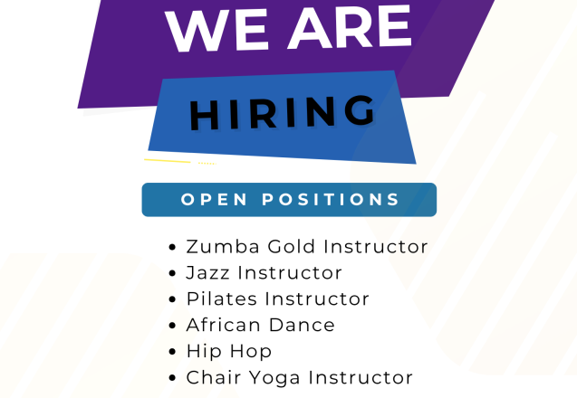 We are looking for talented Instructors!